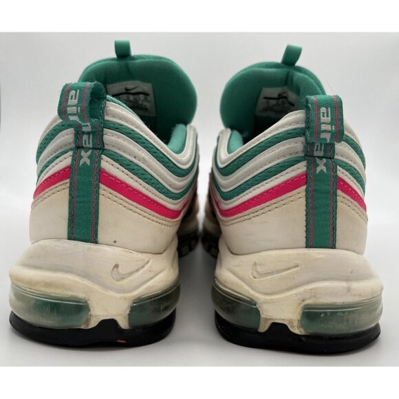 Nike Air Max 97 Size 14 South Beach Miami Vice Teal White Pink Shoes 921826 -102 - Picture 7 of 10